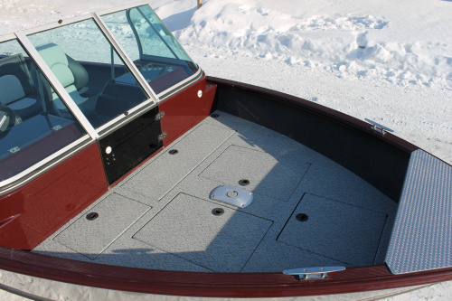 Алюминиевая лодка WINDBOAT 5.0 EVO Fish